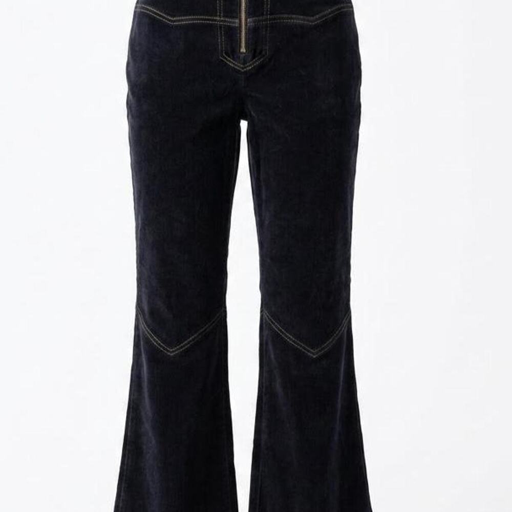 Vintage Newport News 90s Y2K Corduroy Flared Leg Indie Sleaze